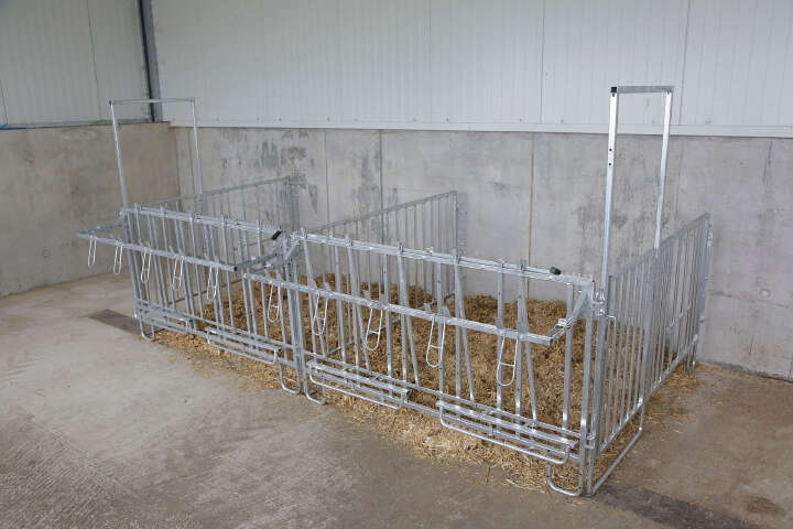 KERBL Modulare Zaunaufstallung Fressgitter